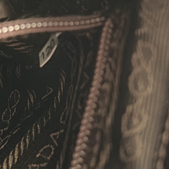 Prada python shoulder bag nickel stamped hardware - Picture 14 of 14